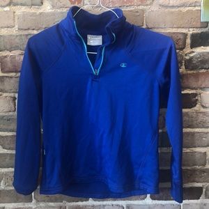 Fleece lined champion quarter zip